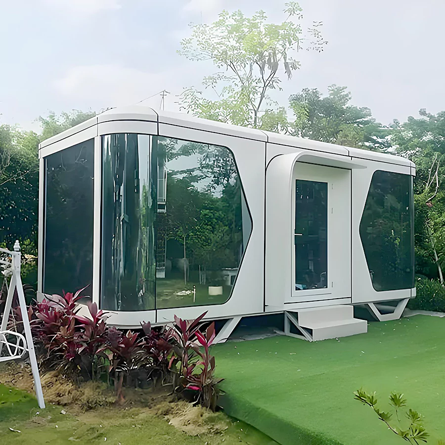 Factory Prefab Luxury Space Capsule Tiny House Buildings