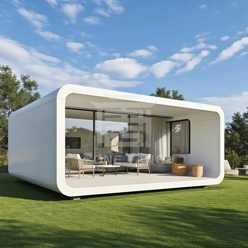 Modular Prefab Option Best Ecological Apple Capsule House