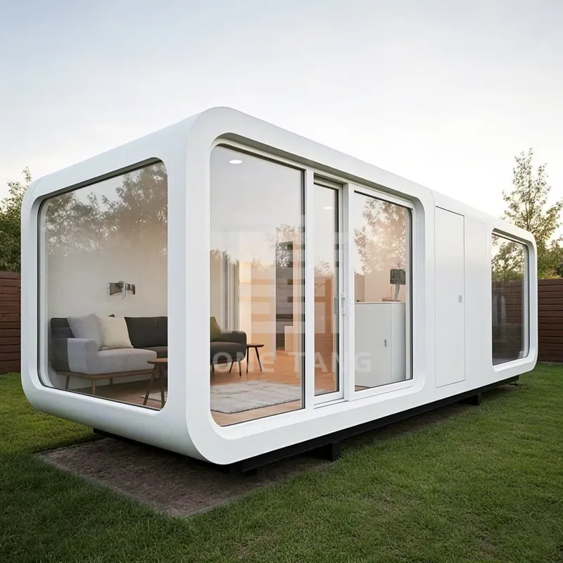 Economic Construction Solution Modular Apple Capsule House