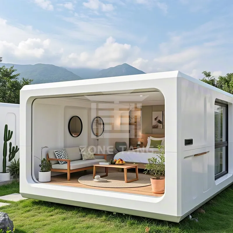 Fashion Modern Style Prefabricated Apple Capsule Tiny House