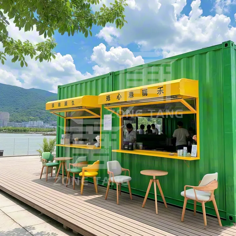 Fireproof Creative Container Home Steel Structure Durable Safe