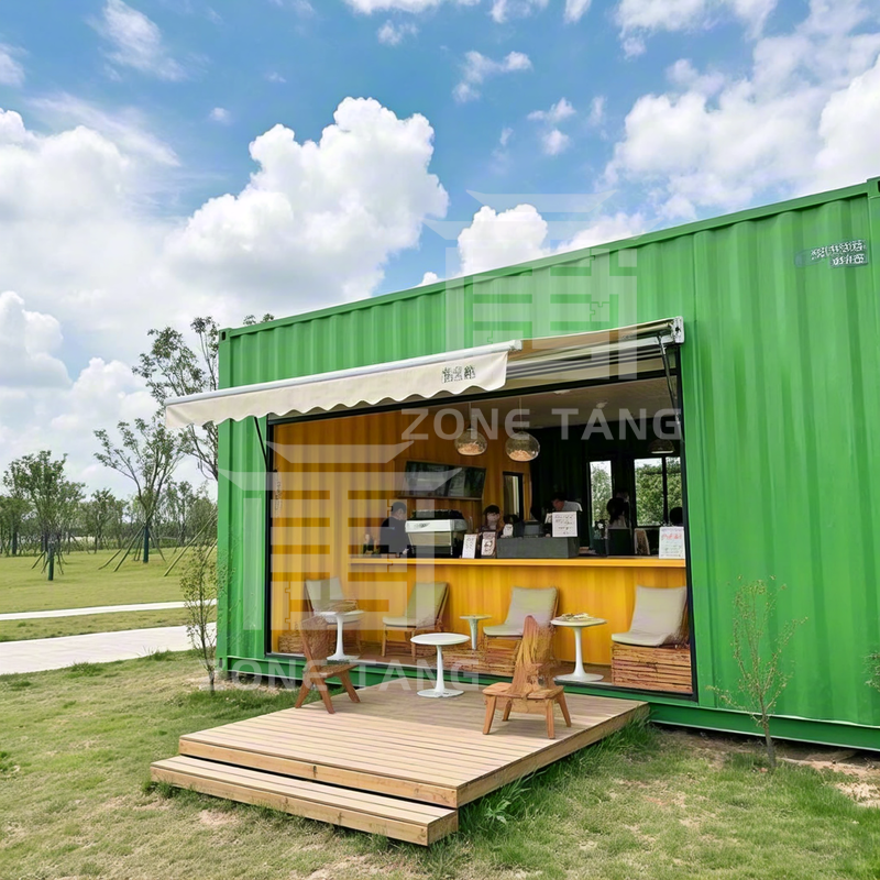 Long Life Container House Modular Steel Frame Durable Construction