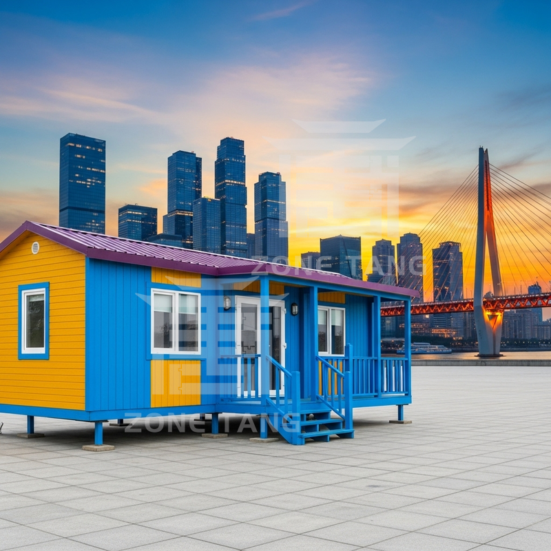 Mobile House Shipping Container Home Contractors Anti Rusts