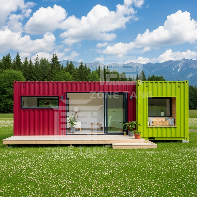 Detachable Earthquake Resistant Beautiful Container Houses