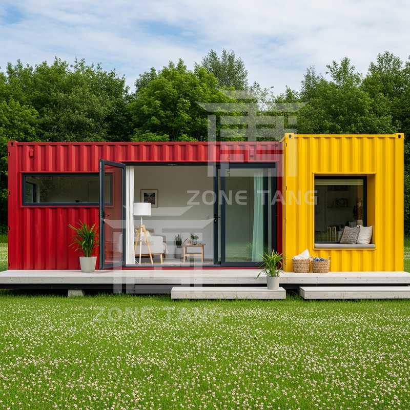 Flat Pack Home Prefabricated Customize Pattern Mobile Home