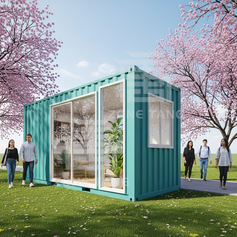 Flat Pack House Detachable Customize Pattern Waterproof